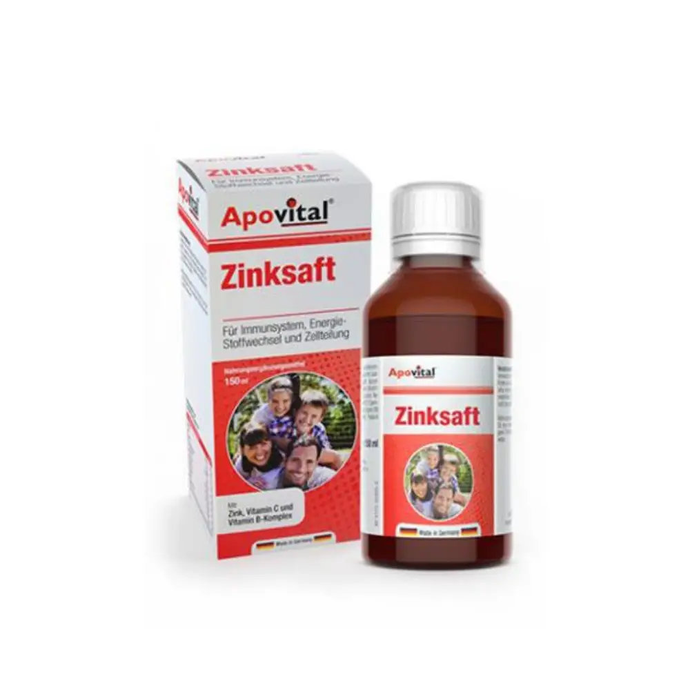 شربت زینک سافت آپوویتال 200 میلی لیتری