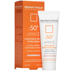 ضد آفتاب رنگی کرم هیدرا SPF50 درماتیپیک