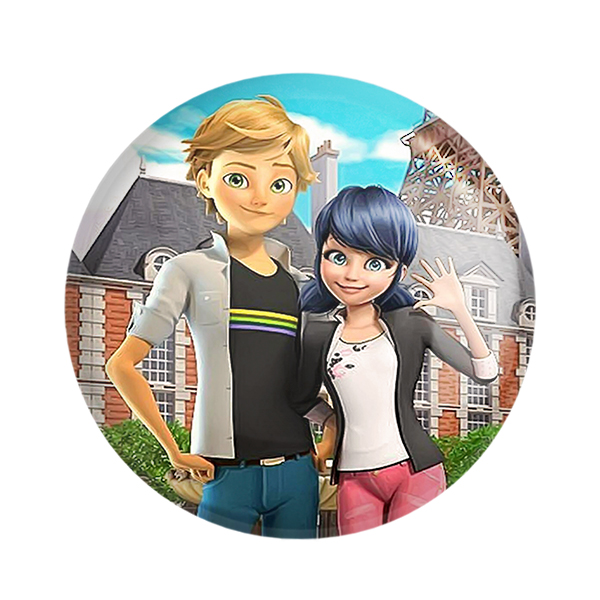 پیکسل خندالو طرح دختر کفشدوزکی کد 3083