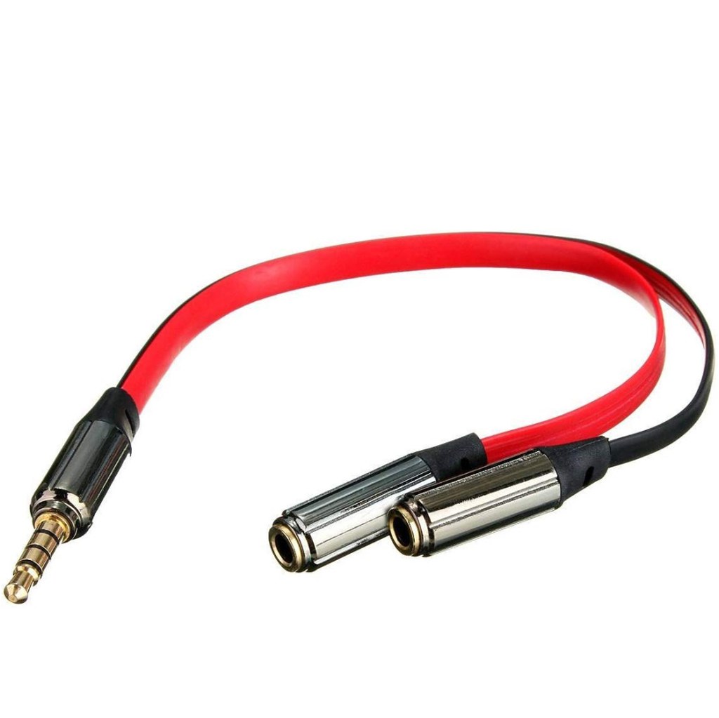 تبدیل 2 به 1 هدفون و میکروفن متال مدل PK-214