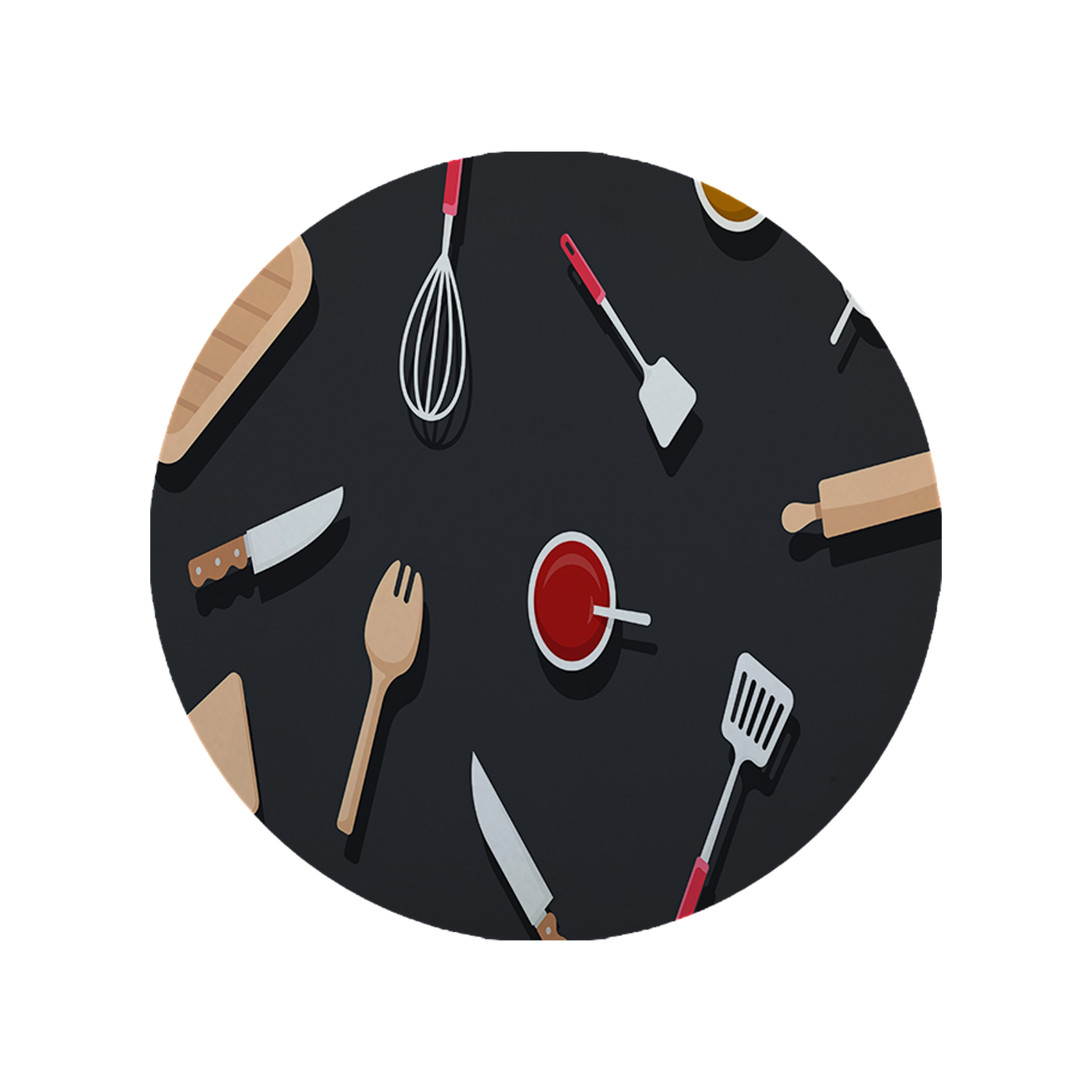 زیرقابلمه ای طرح آشپزخانه کد 8464