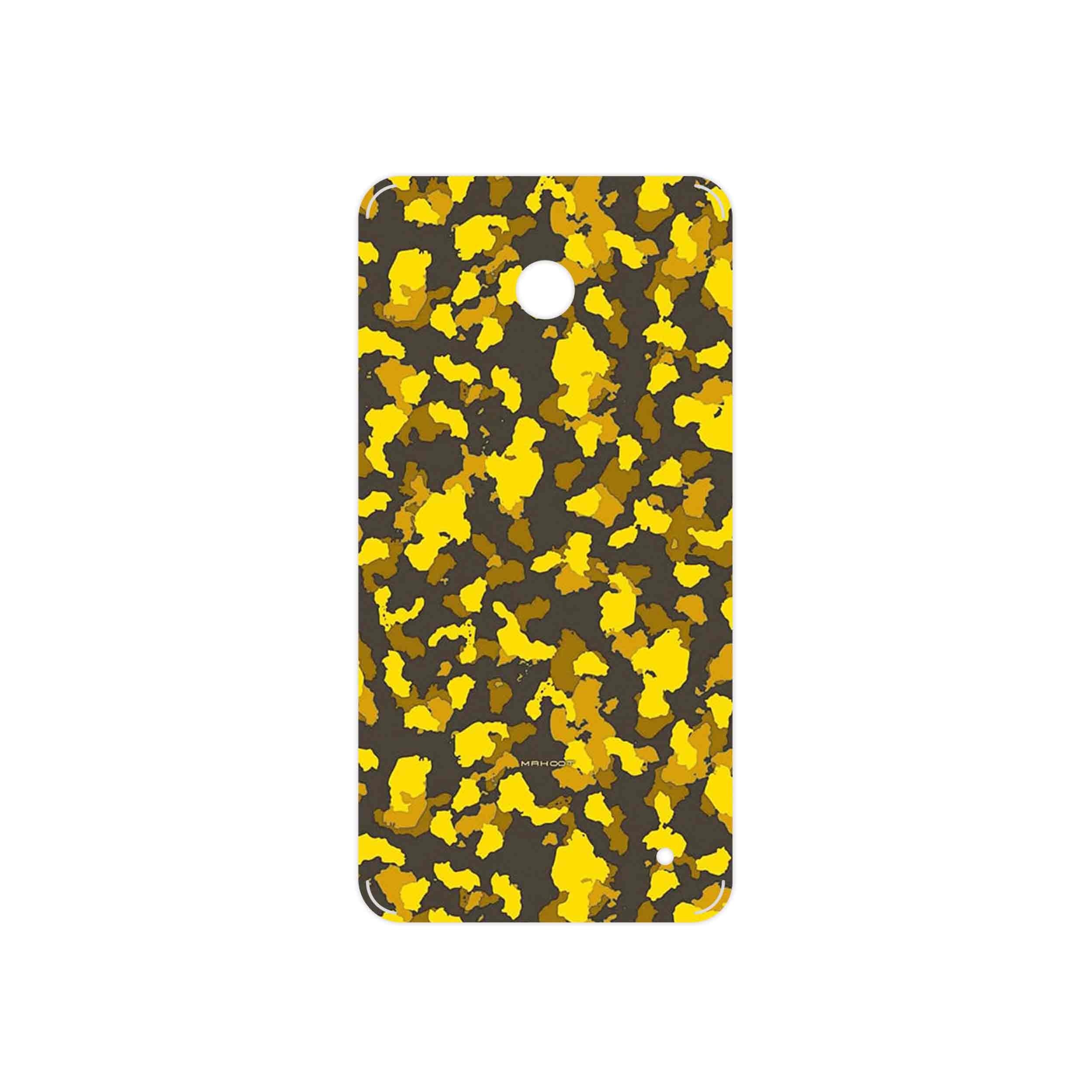 برچسب پوششی ماهوت مدل Yellow Infantry Army مناسب برای گوشی موبایل نوکیا Lumia 630