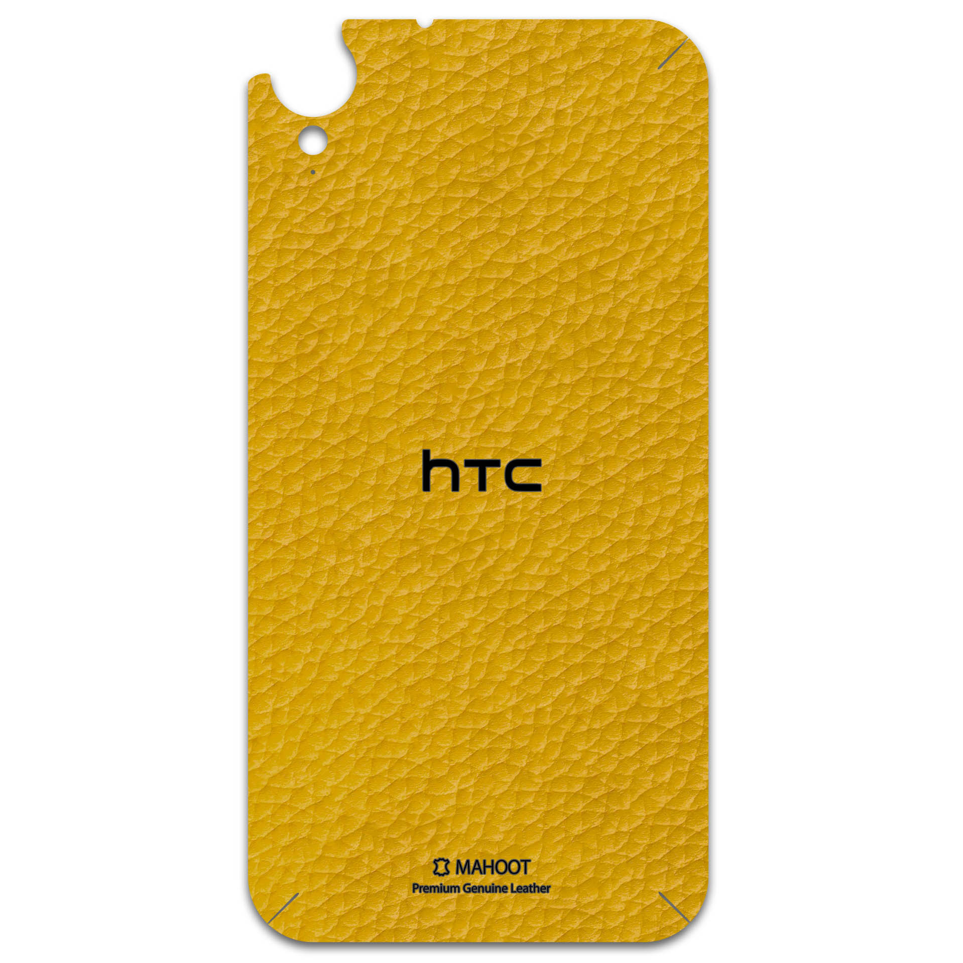 برچسب پوششی ماهوت مدل Mustard-Leather مناسب برای گوشی موبایل اچ تی سی Desire 830