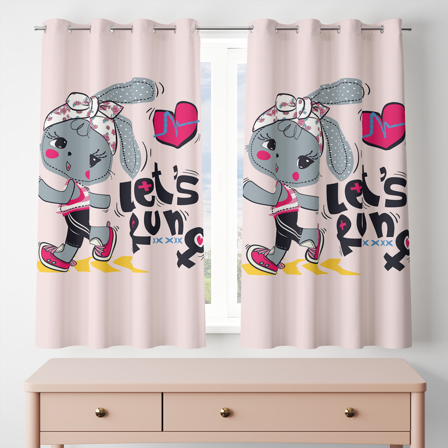 پرده مدل مخمل پانچی کد 8469 سایز 200x140 سانتی متر 