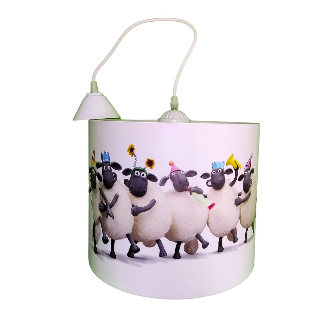 لوستر کودک طرح بره‌ی ناقلا و دوستان کد 055