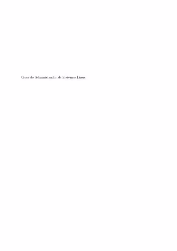 خرید و دانلود نسخه کامل کتاب Guia do Administrador de Sistemas Linux