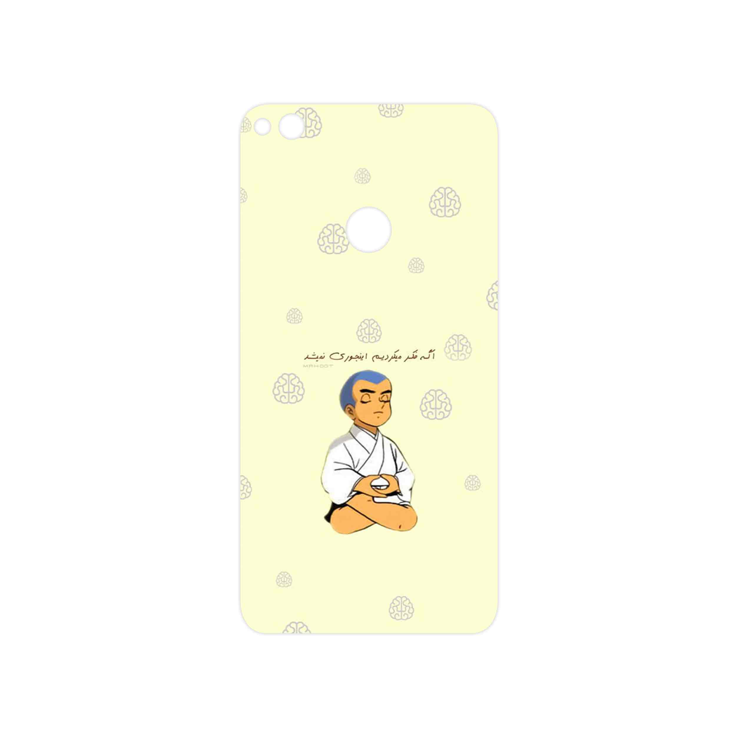 برچسب پوششی ماهوت مدل Ikkyu-san مناسب برای گوشی موبایل آنر 8 Lite