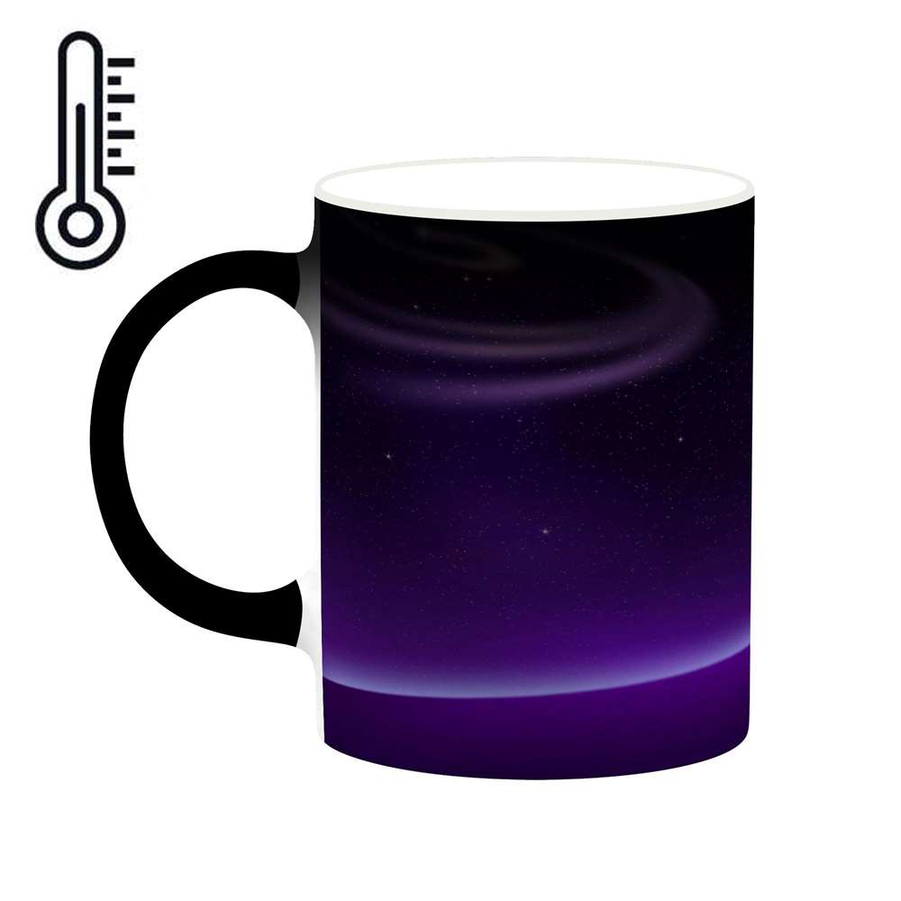 ماگ حرارتی کاکتی طرح فضا و کهکشان مدل mgh19926