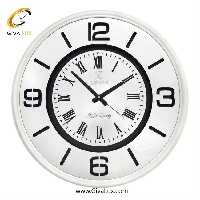 ساعت دیواری اورجینال ولدر PVC سفید| کد رفرنس 610