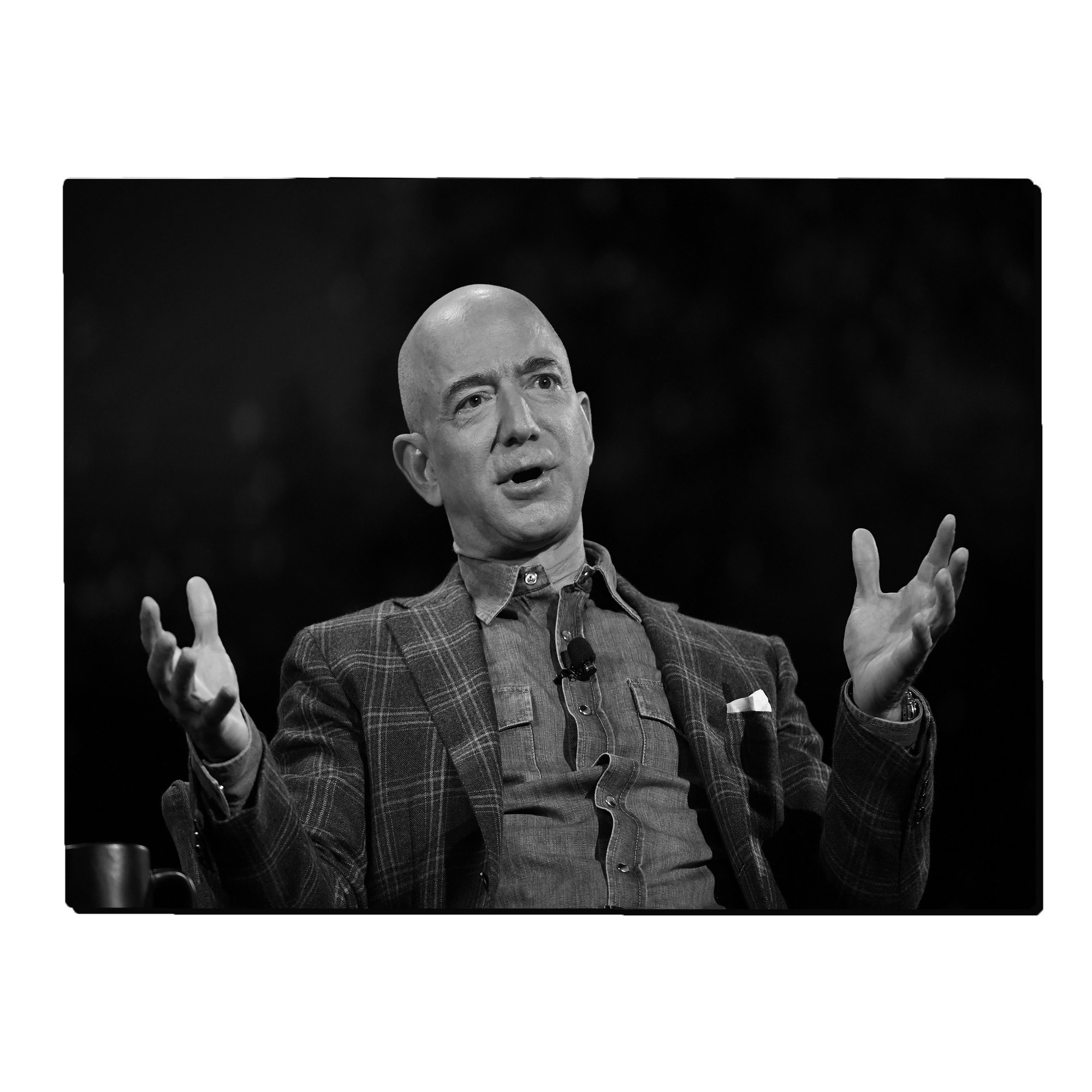 تابلو شاسی بکلیت طرح جف بزوس مدل SH-s1906