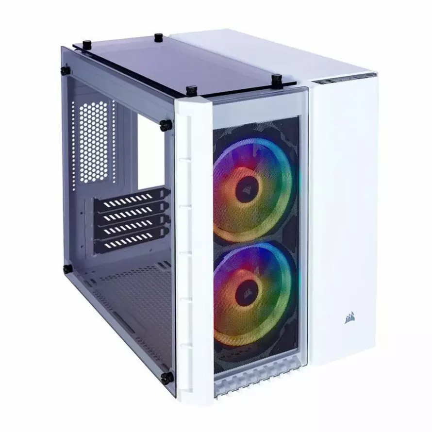 کیس کورسیر Crystal Series 280X RGB White