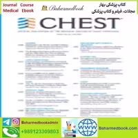 Chest Volume 161 Issue 1 to 6 2022 TRUE PDF price 8€ - کتاب پزشکی بهار