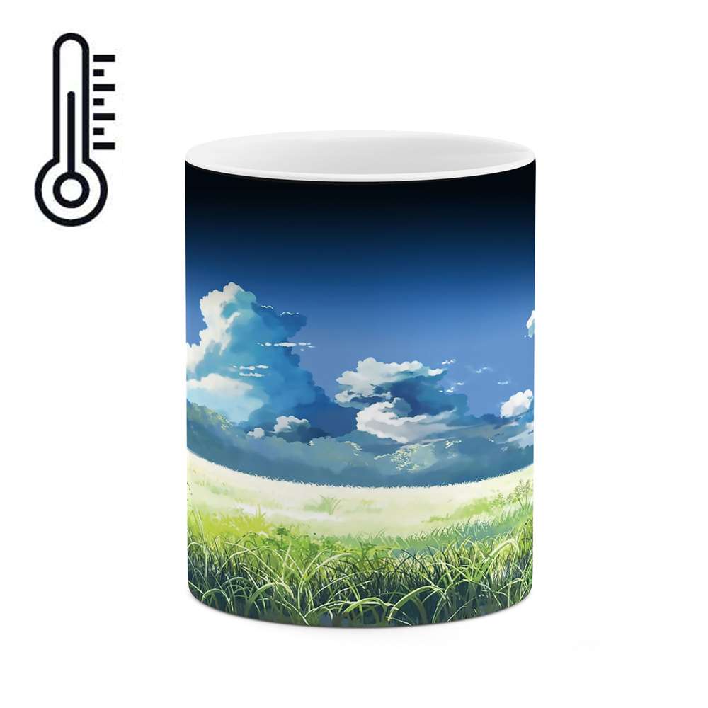 ماگ حرارتی طرح منظره انیمه  مدل mgph10034