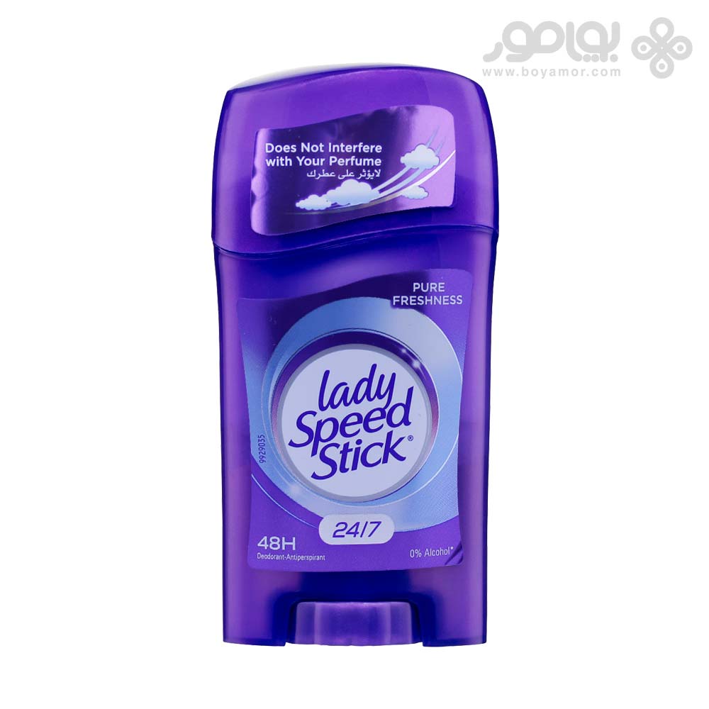 دئودورانت صابونی لیدی اسپید استیک مدل PURE FRESHNESS