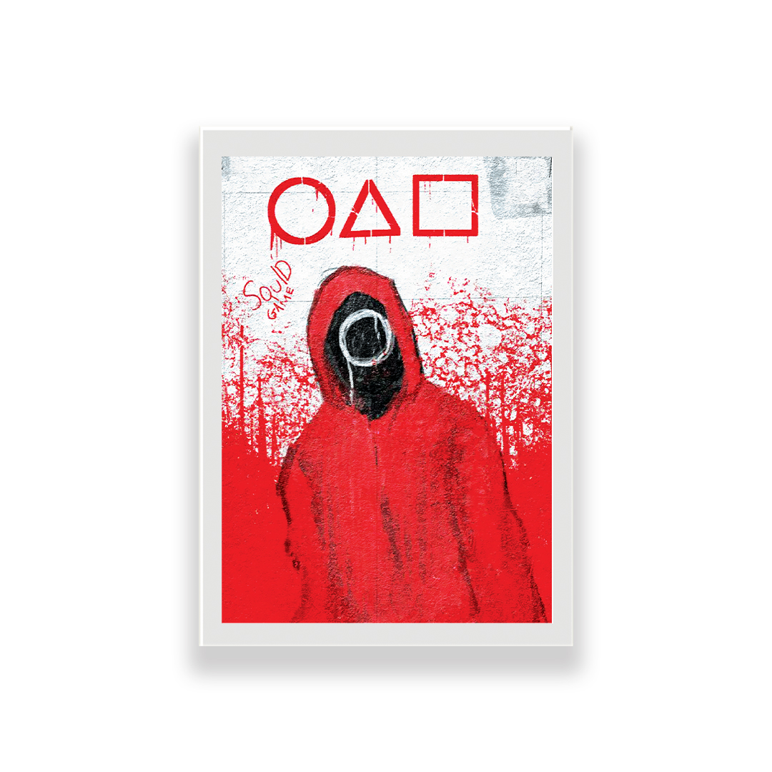 تابلو طرح سریال اسکوئیدگیم