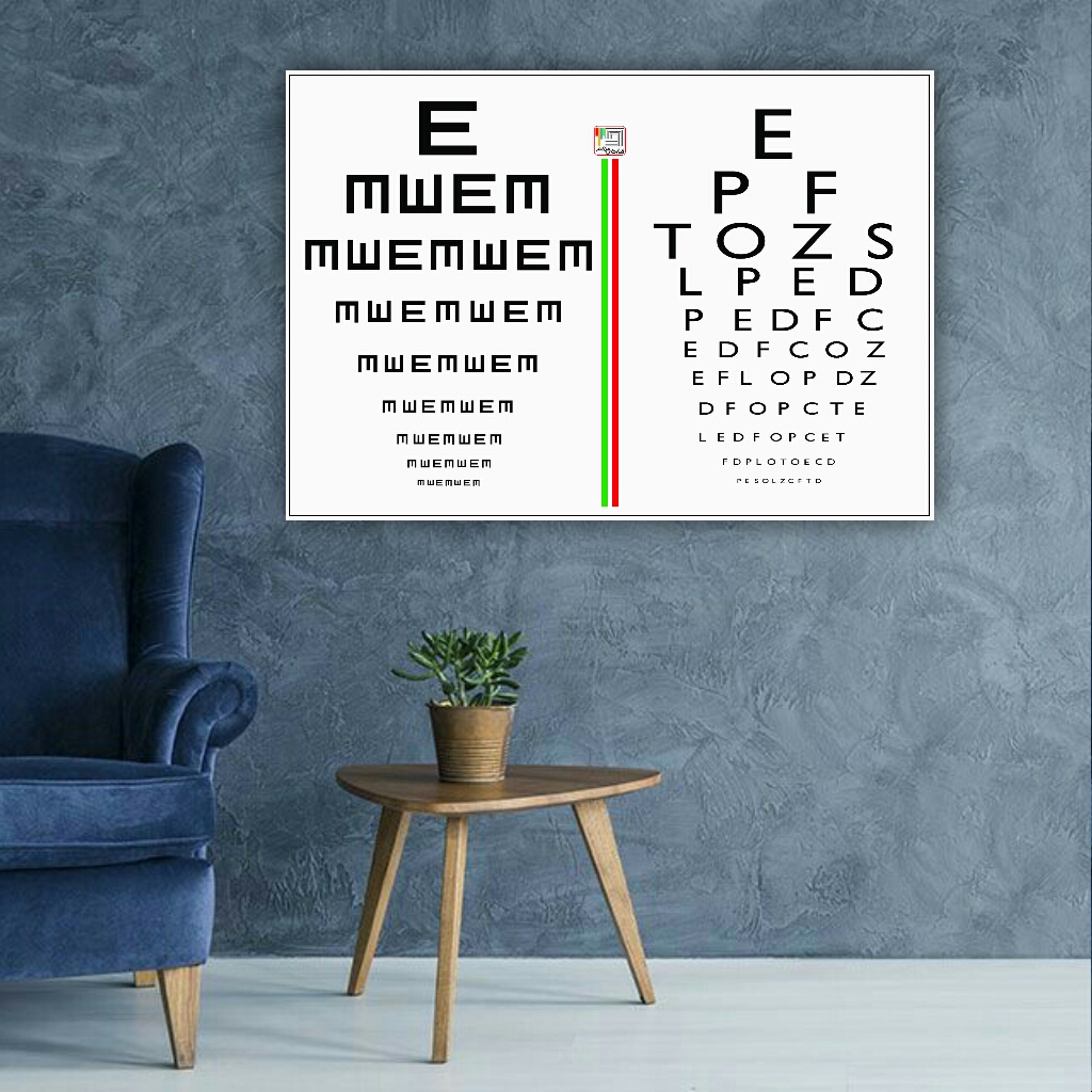 تابلو بوم طرح چشم پزشکی BH714