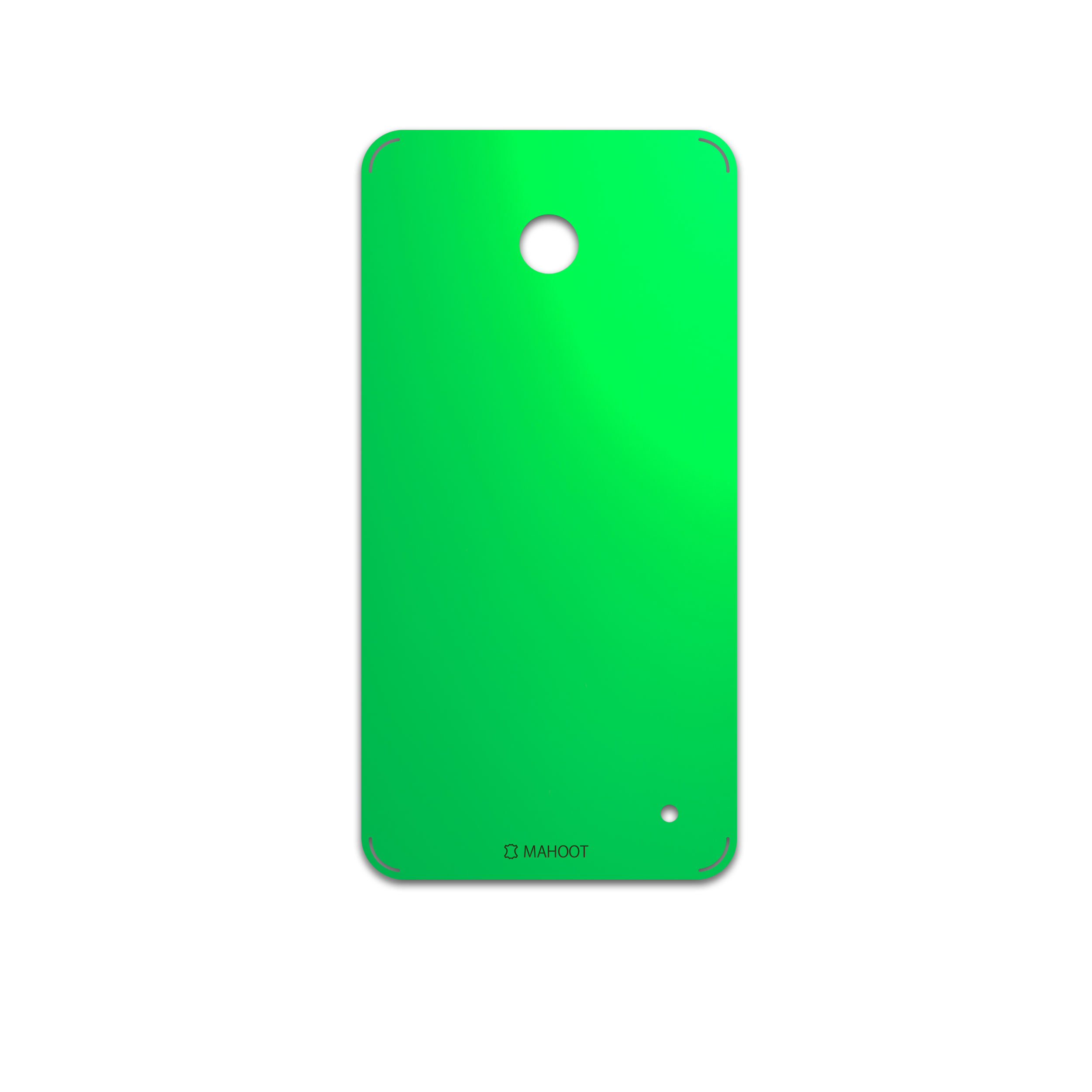 برچسب پوششی ماهوت مدل Matte-Green مناسب برای گوشی موبایل نوکیا Lumia 630