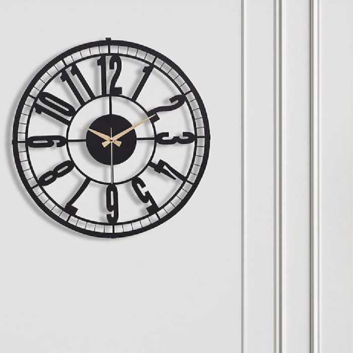 ساعت عددی مشکی