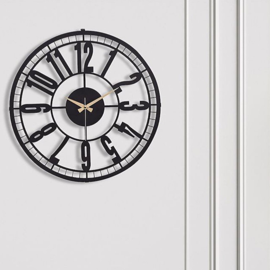 ساعت عددی مشکی