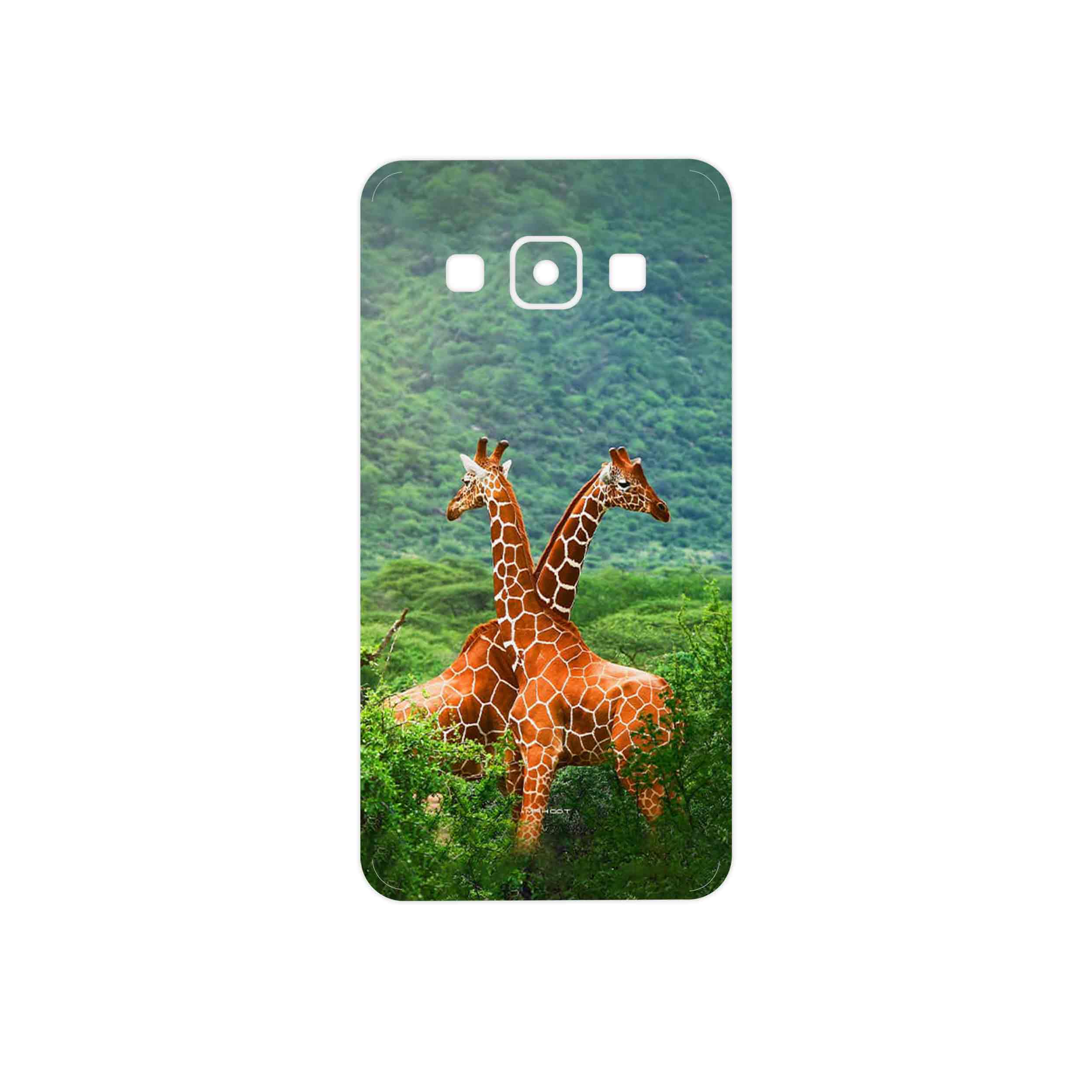 برچسب پوششی ماهوت مدل Giraffe مناسب برای گوشی موبایل سامسونگ Galaxy A3