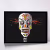 تابلو مدل skull and gun کد F-17002