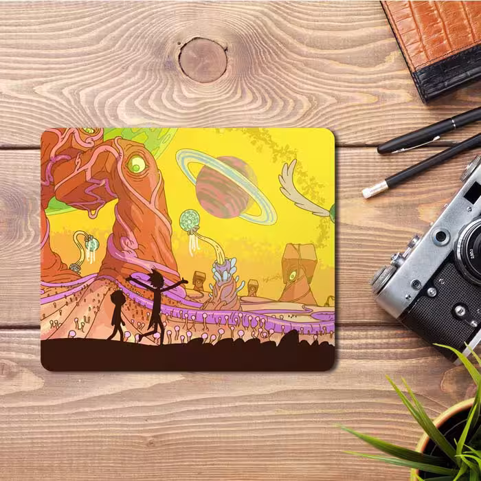 ماوس پد طرح Rick &amp; Morty کد DDS028