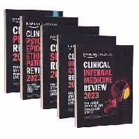 مجموعه 5 جلدی کتاب های کاپلان مرحله 2 : Kaplan Clinical Medicine Complete 5-Book Subject Review 2023