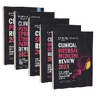 مجموعه 5 جلدی کتاب های کاپلان مرحله 2 : Kaplan Clinical Medicine Complete 5-Book Subject Review 2023