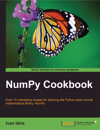 خرید و دانلود نسخه کامل کتاب NumPy Cookbook