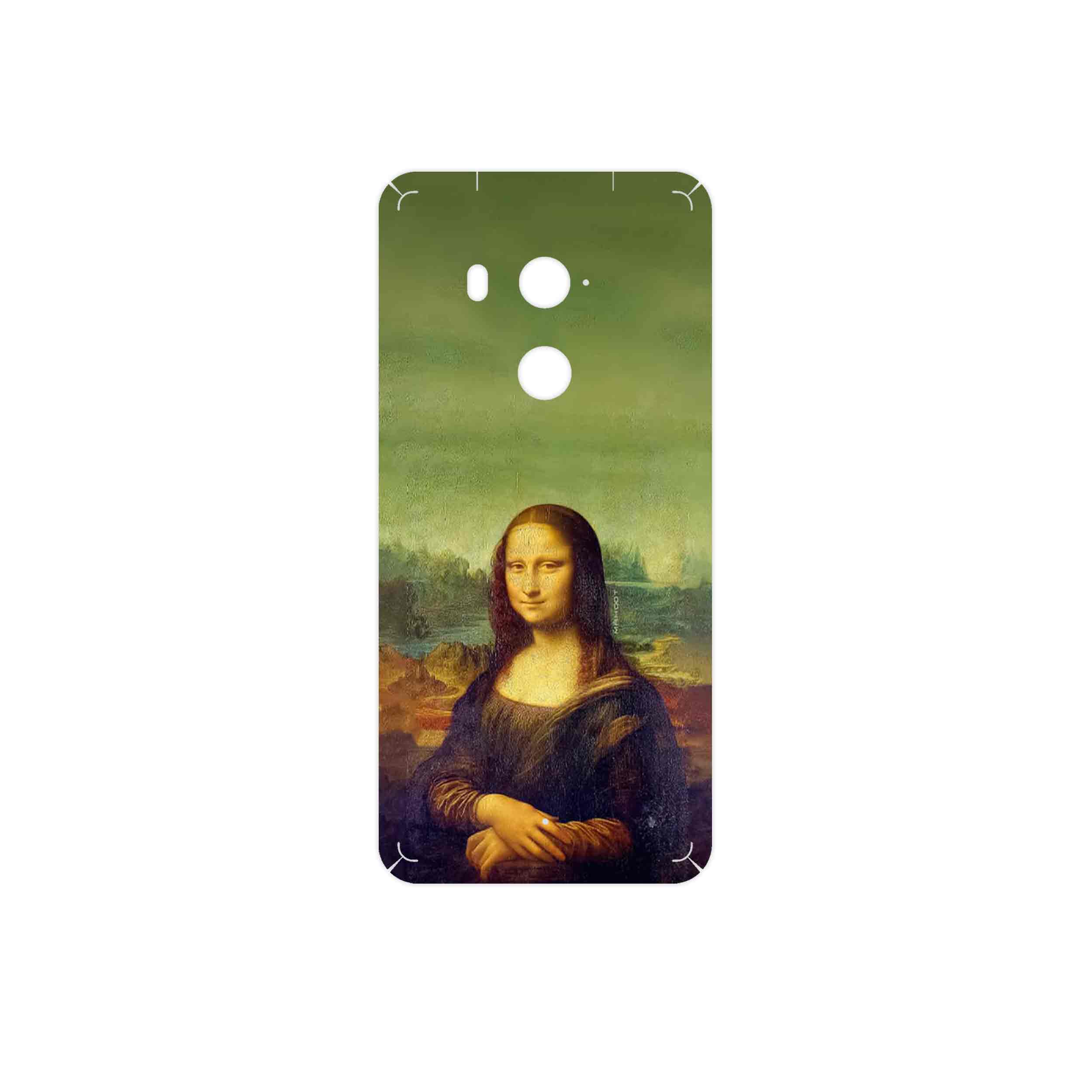 برچسب پوششی ماهوت مدل Mona Lisa of da Vinci مناسب برای گوشی موبایل اچ تی سی U11 Plus