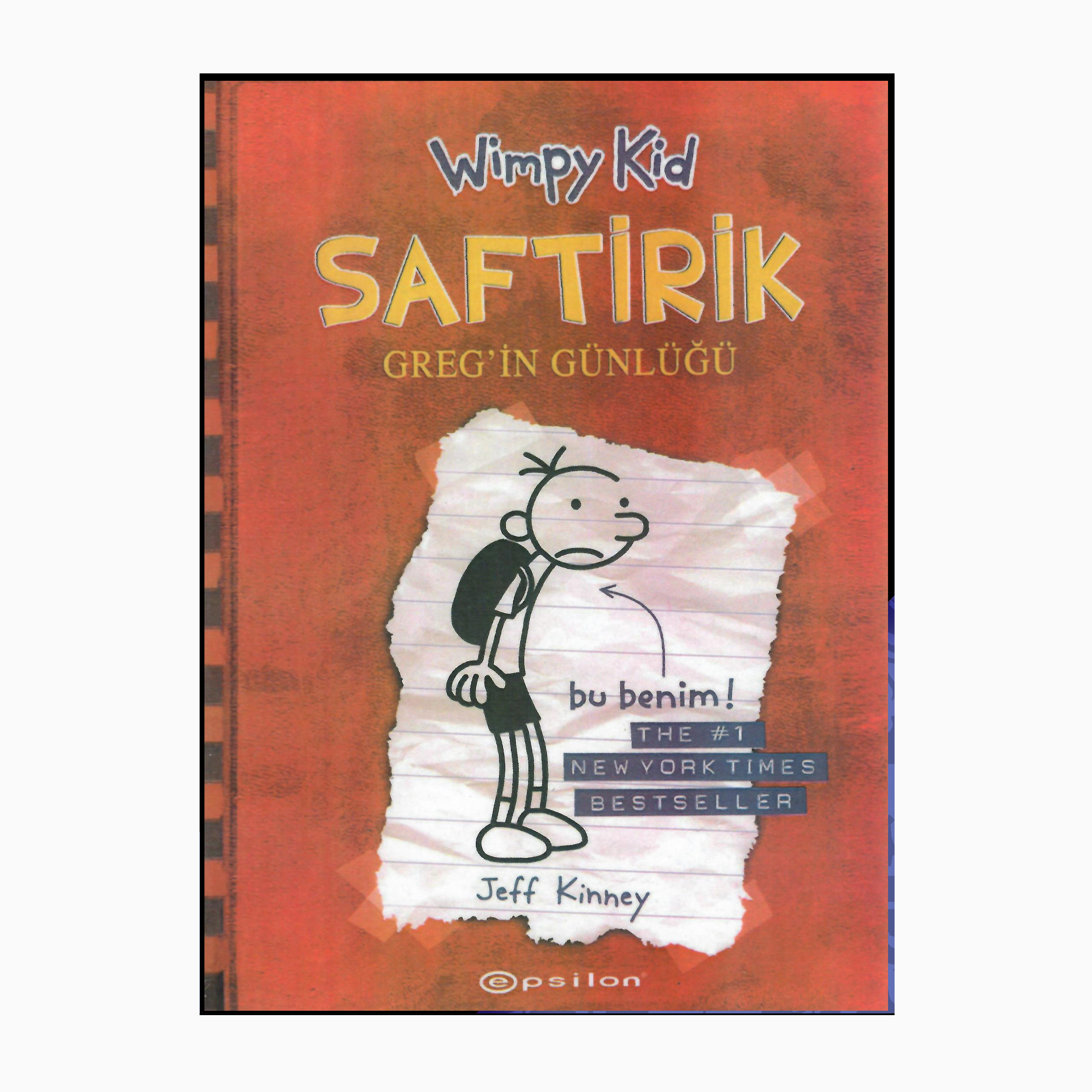 کتاب Wimpy Kid Saftirik اثر jeff kinney انتشارات hadaf novin