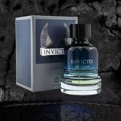 عطر ادکلن مردانه پاکو رابان اینوکتوس لجند فراگرنس ورد اینویکتو Fragrance World Paco Rabanne Invictu