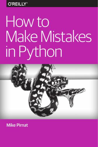 خرید و دانلود نسخه کامل کتاب How to Make Mistakes in Python