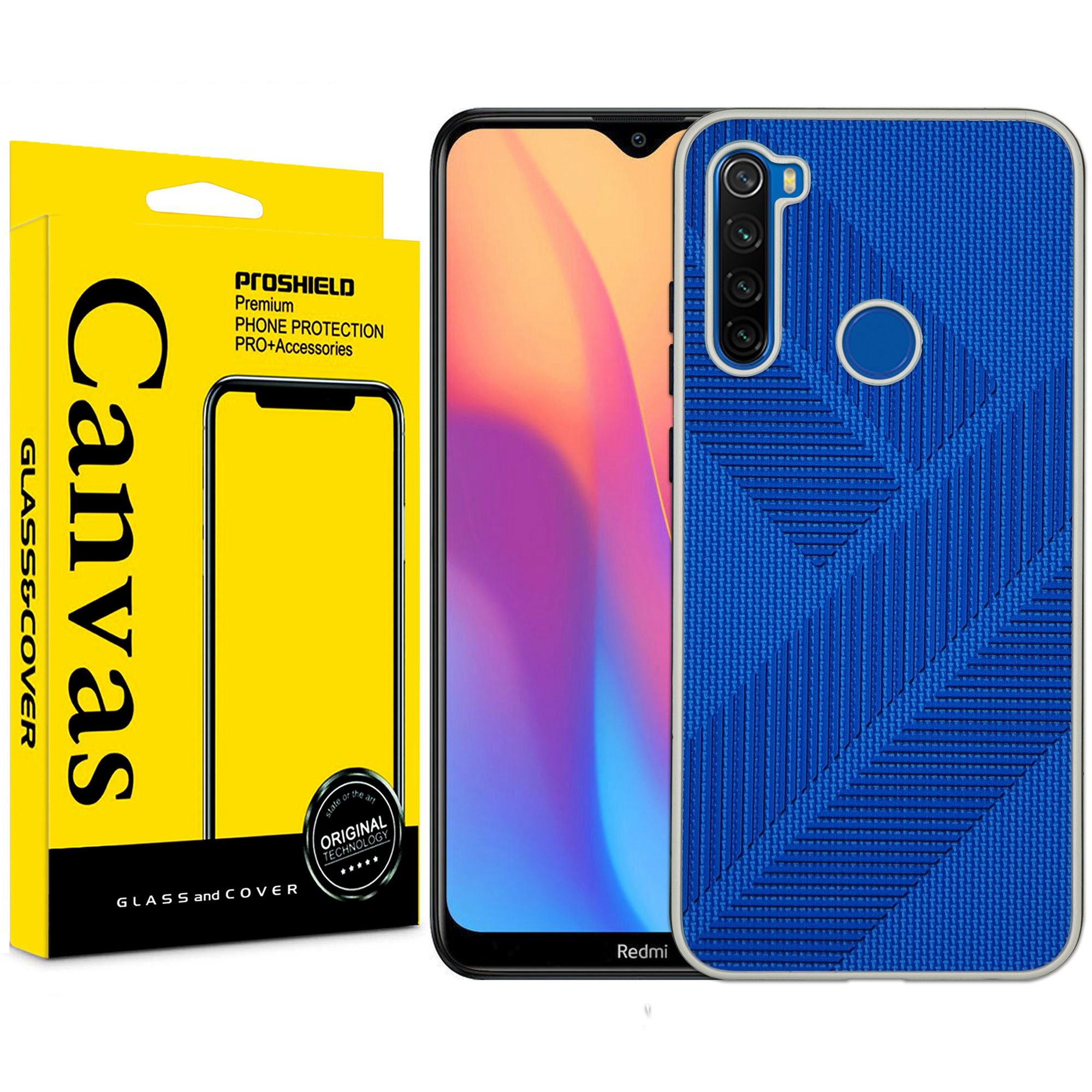 کاور کانواس مدل BEEWAX3 مناسب برای گوشی موبایل شیائومی Redmi Note 8