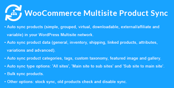 دانلود افزونه WooCommerce Multisite Product Sync