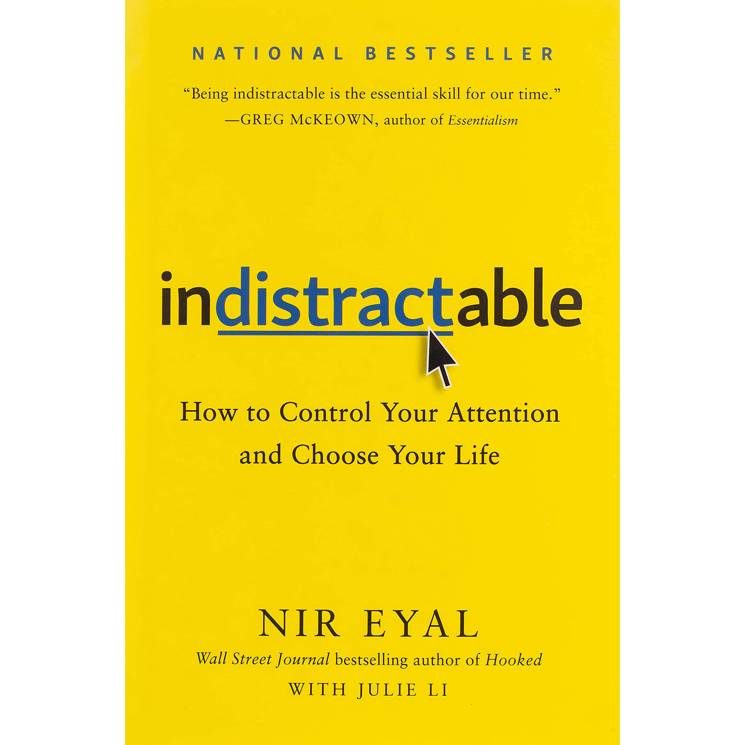 کتاب Indistractable اثر Nir Eyal انتشارات BenBella Books