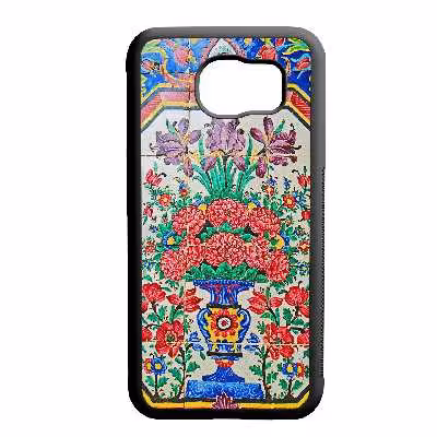 کاور طرح کاشی ایرانی کد 0646 مناسب برای گوشی موبایل سامسونگ galaxy s6