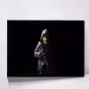 تابلو مدل anonymous mask person with gun کد F-10024