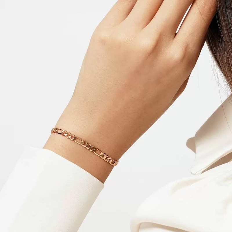 دستبند فیگارو ظریف برند ژوپینگ