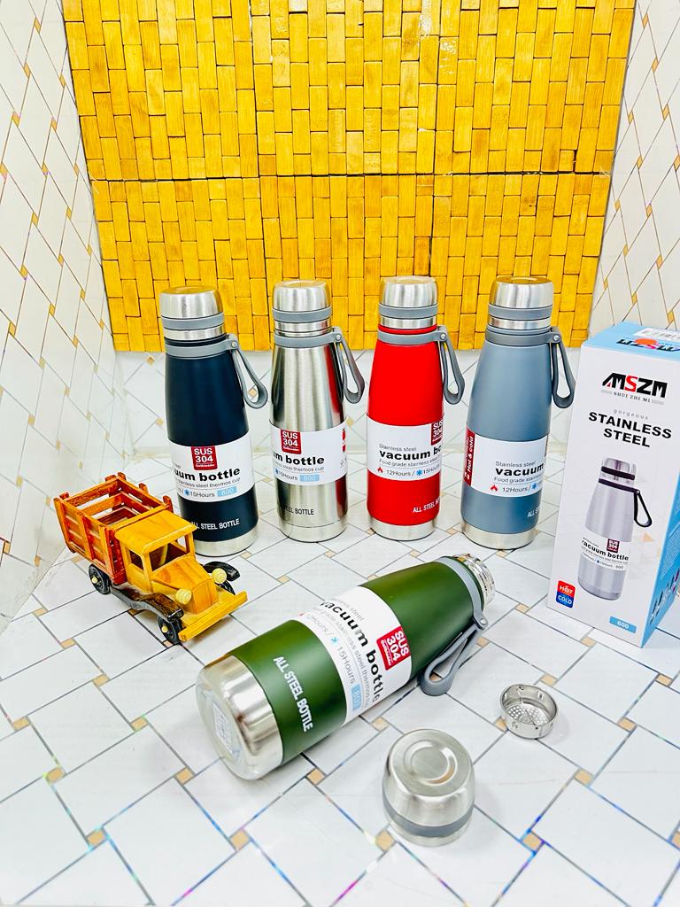 بطری دمنوش دوجداره 600 میل