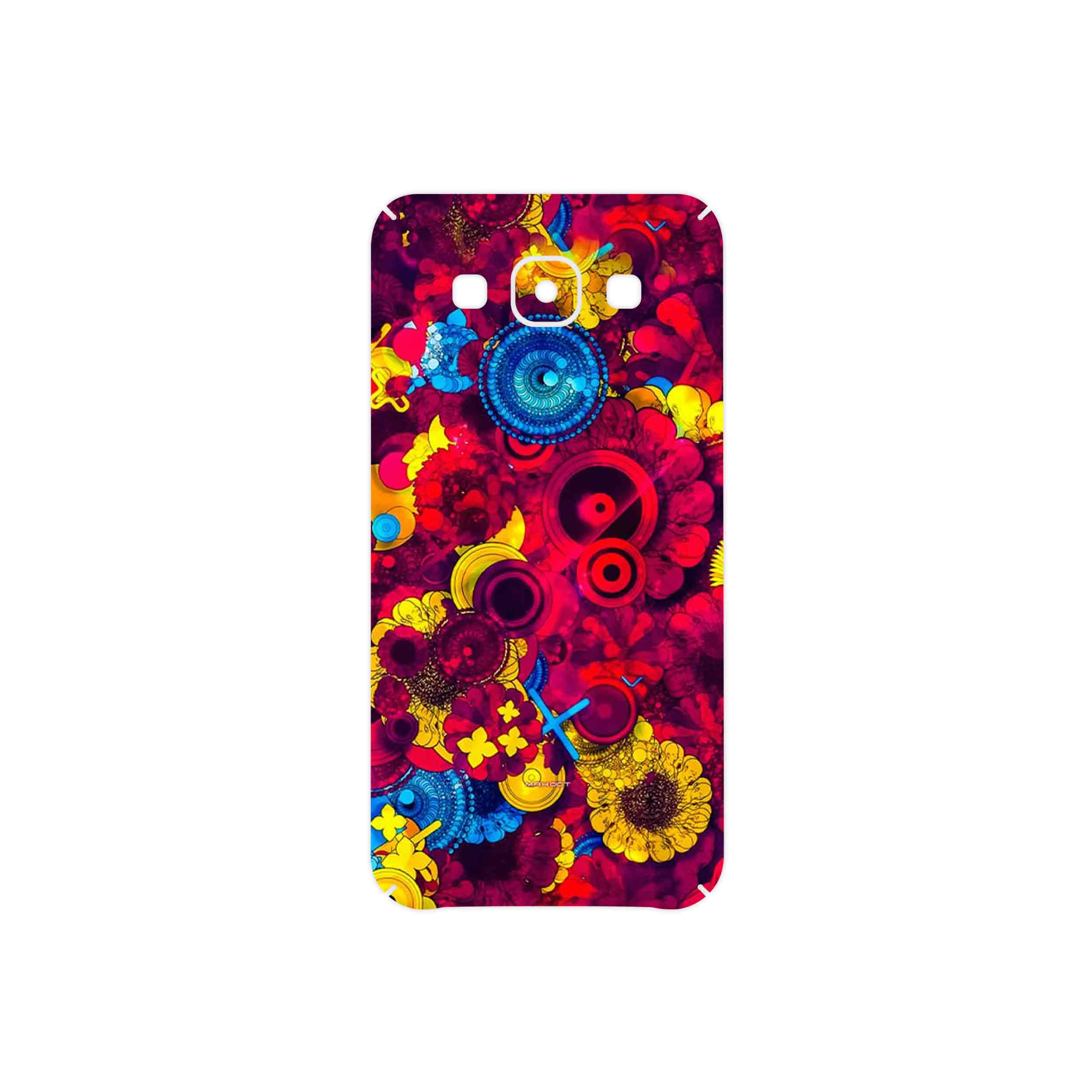 برچسب پوششی ماهوت مدل Vector Flower Garden Digital Art مناسب برای گوشی موبایل سامسونگ Galaxy E5