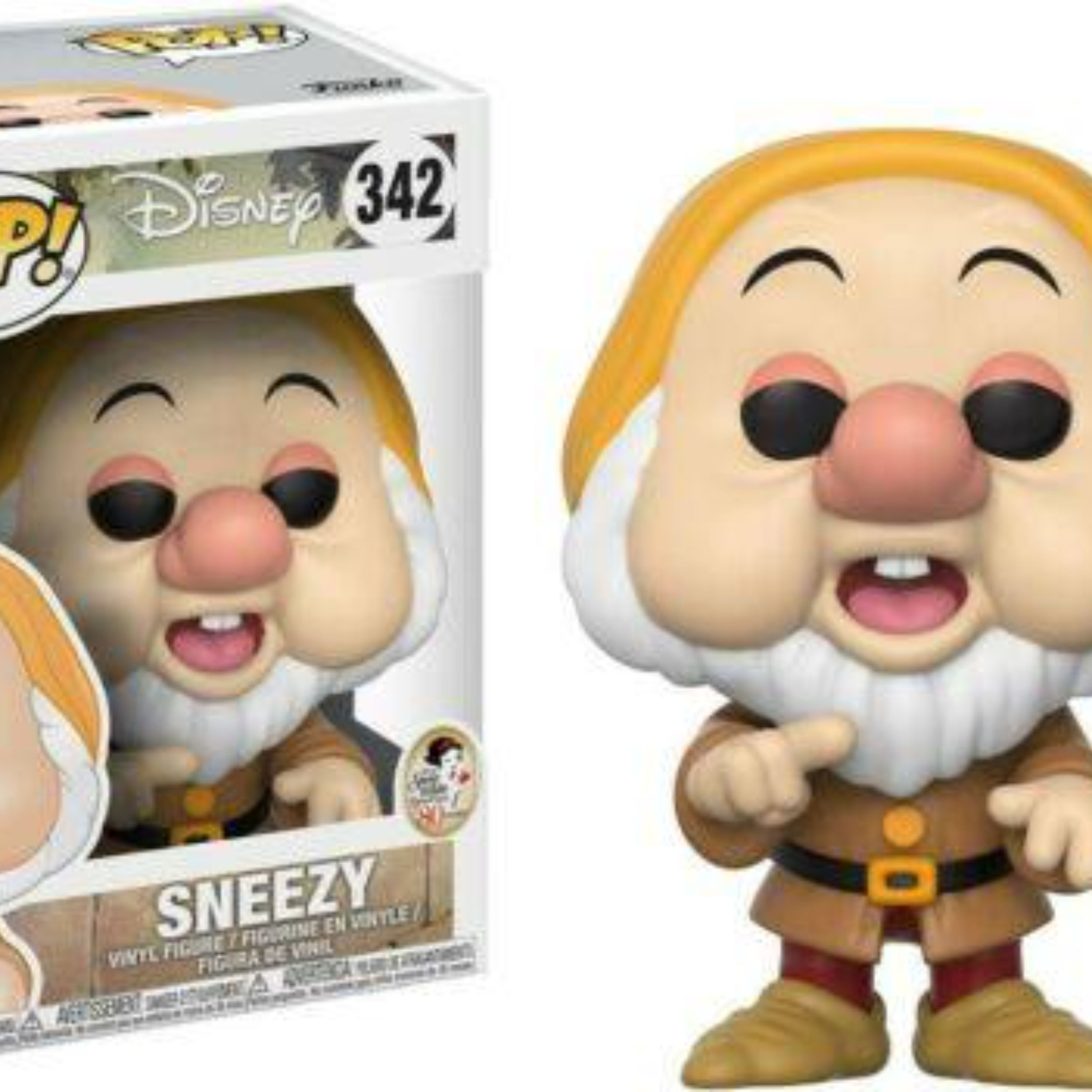 اکشن فیگور فانکوپاپ اورجینال فانکو پاپ کوتوله سفیدبرفی دیزنی funkopop