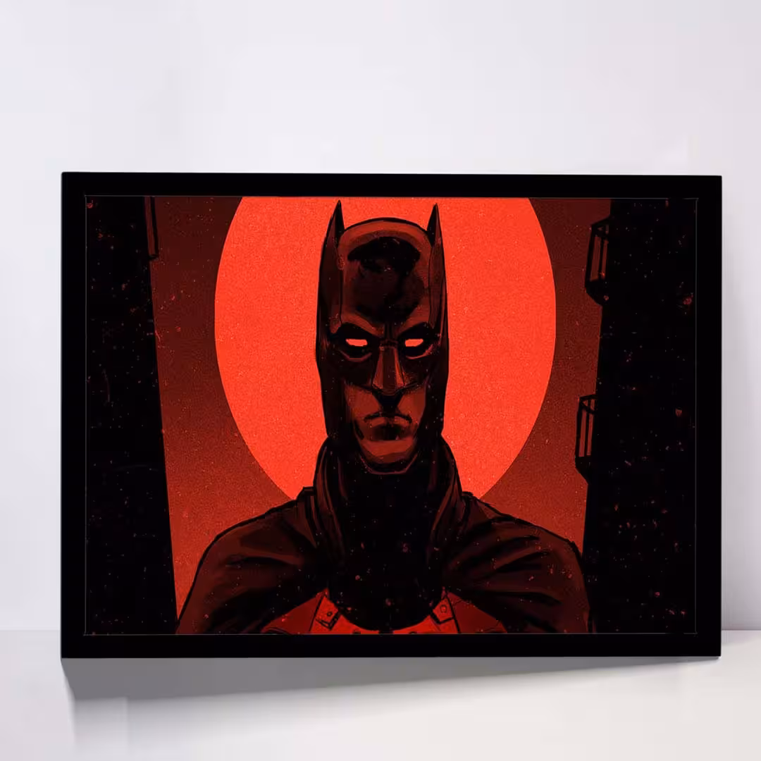 تابلو مدل batman knight کد F-11010