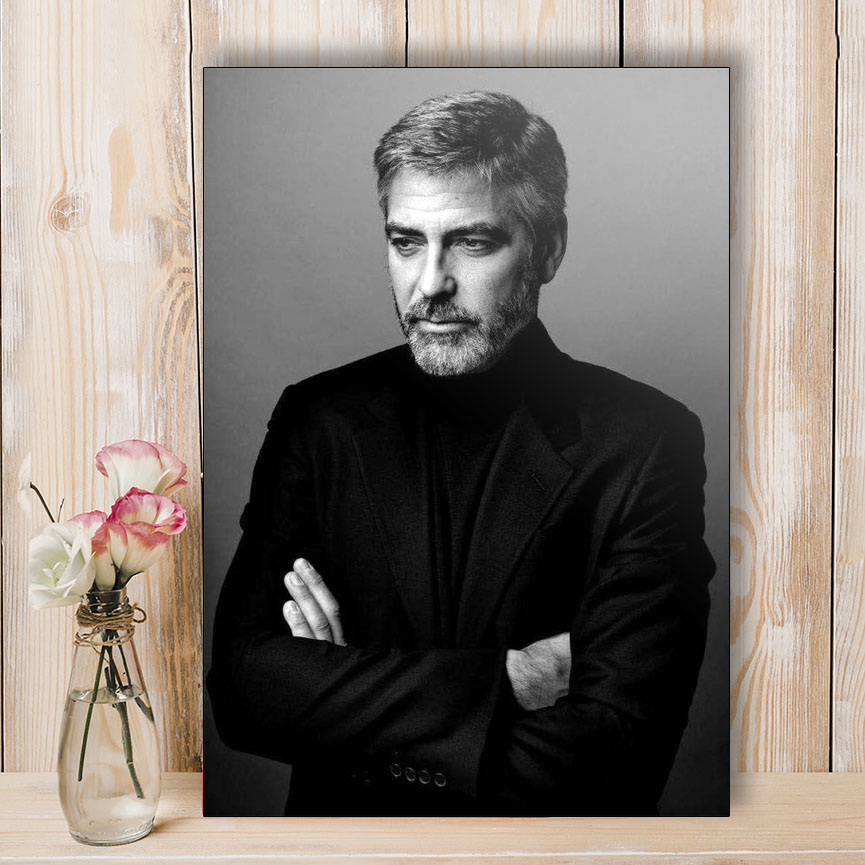 تابلو شاسی گالری استاربوی طرح جورج کلونی مدل بازیگران 03