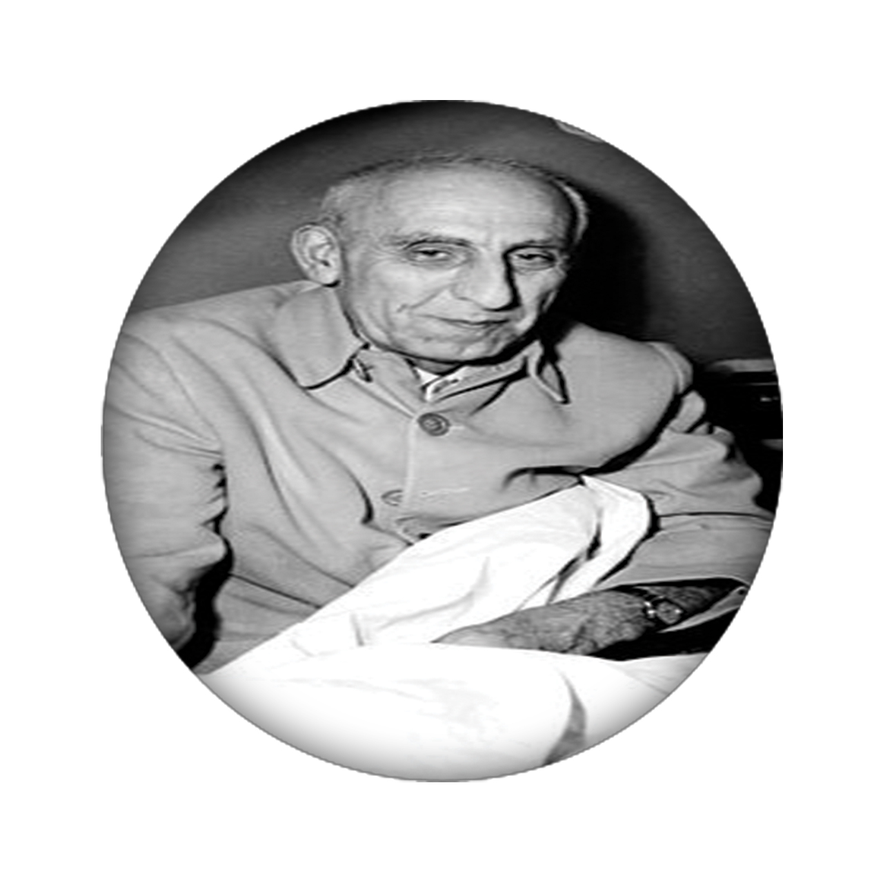 استیکر تزئینی موبایل مدل محمد مصدق کد 4107