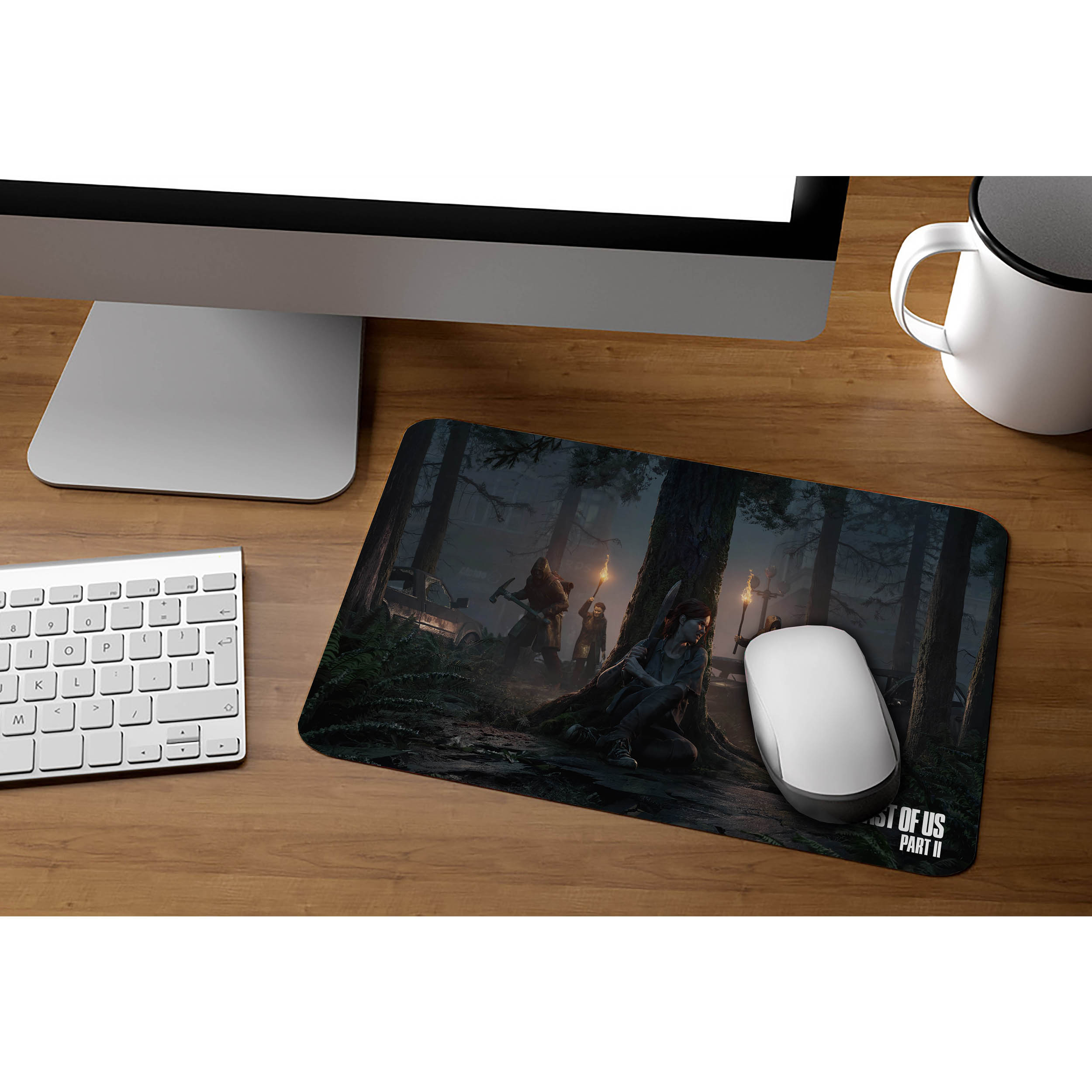 ماوس پد طرح آخرین بازمانده ازما - the last of us مدل mpb87