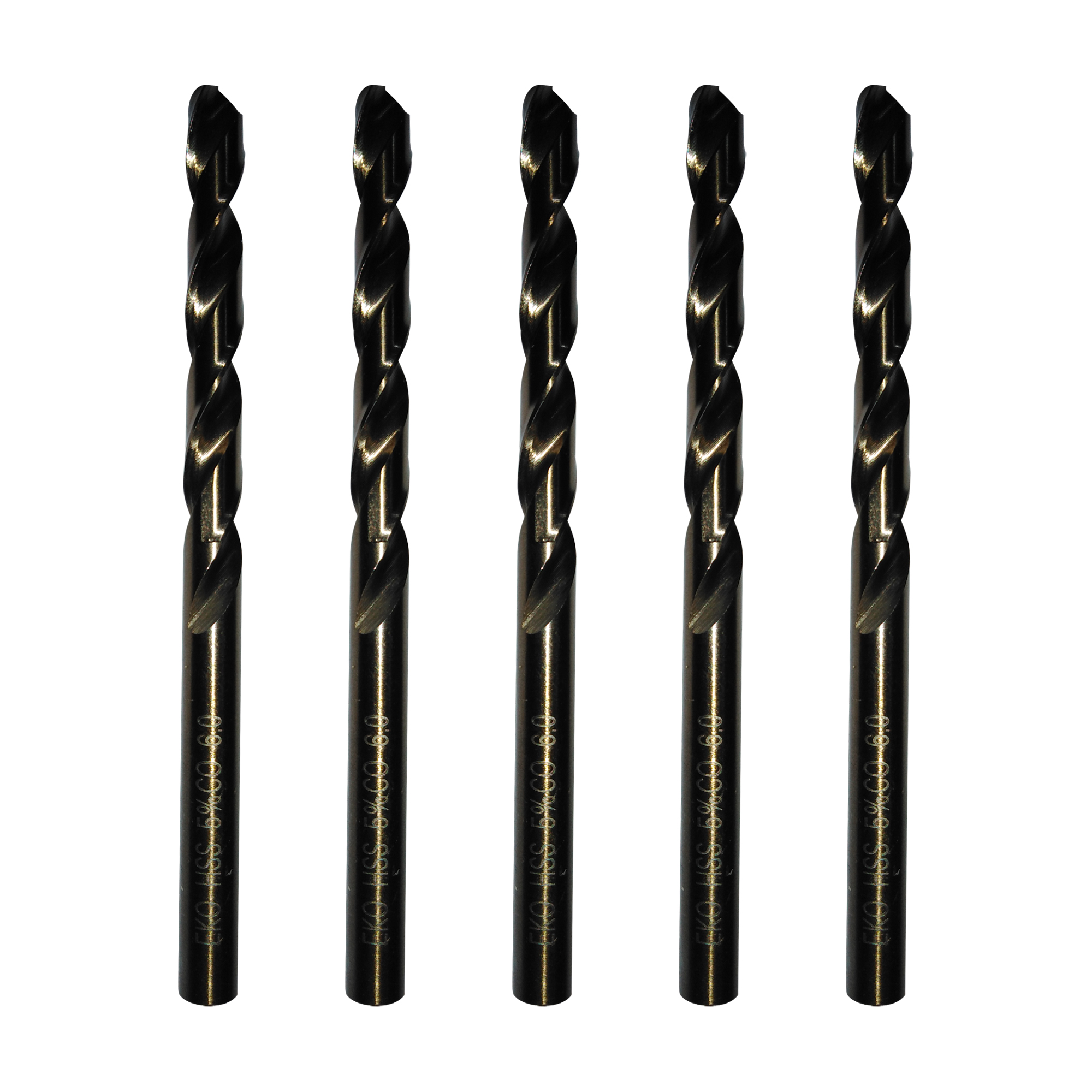 مجموعه 5 عددی مته کبالت اکو مدل Gh-42 سایز 4.2 میلی متر