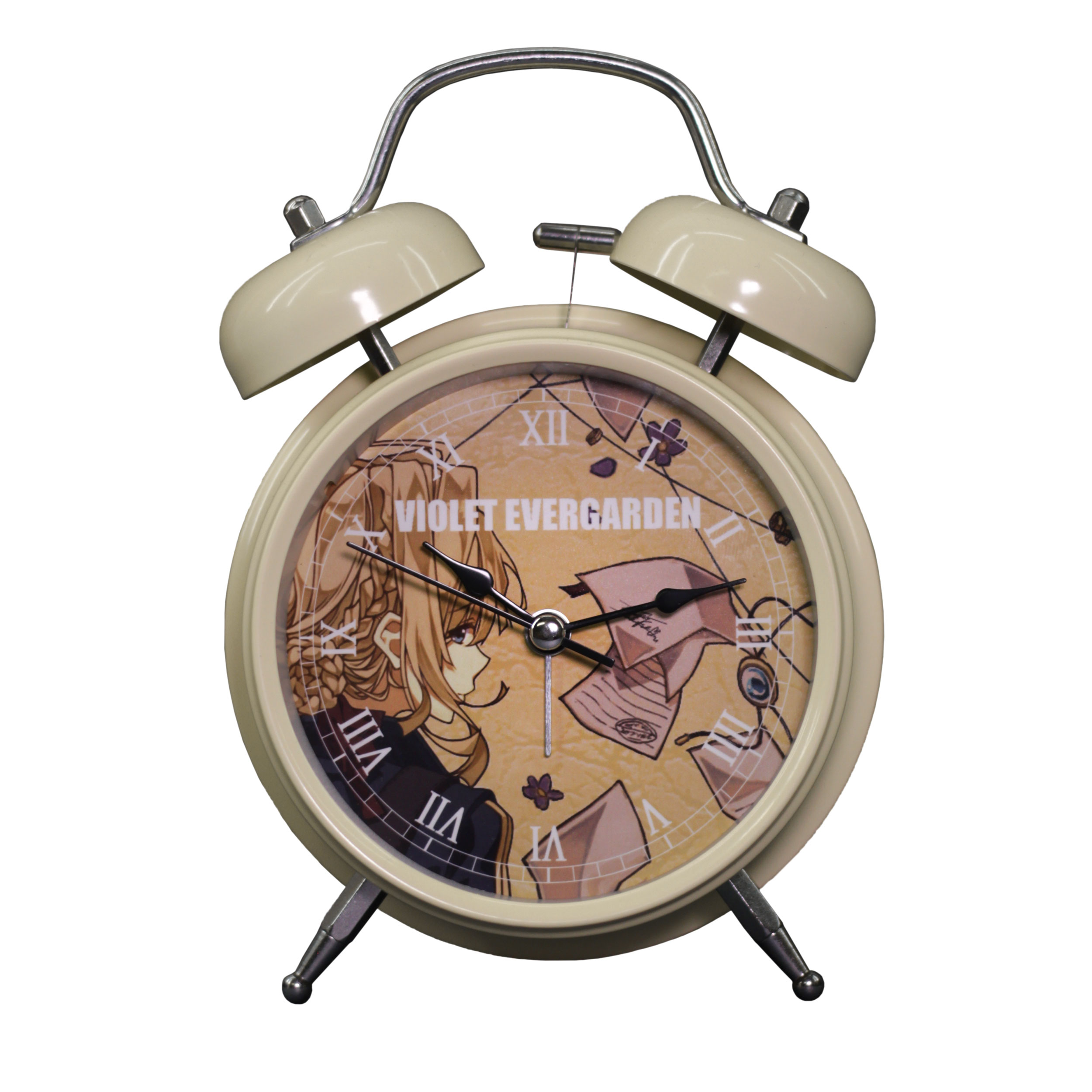 ساعت رومیزی طرح انیمه وایولت اورگاردن کد Violet Evergarden