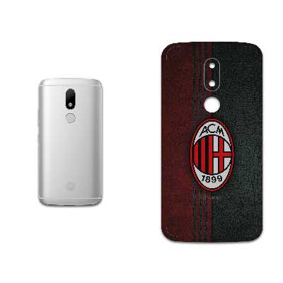 برچسب پوششی ماهوت مدل AC-Milan-FC مناسب برای گوشی موبایل موتورولا Moto M