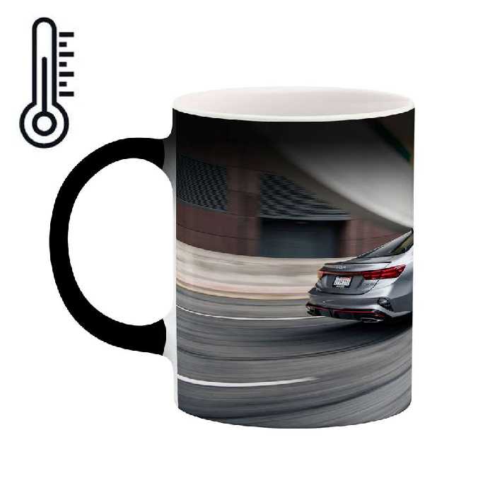 ماگ حرارتی کاکتی طرح ماشین مدل mgh16079